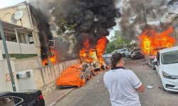أثقل صلية منذ بدء الحرب".. حزب الله يُطلق نحو 100 صاروخ في اتجاه "الكريوت" وحيفا